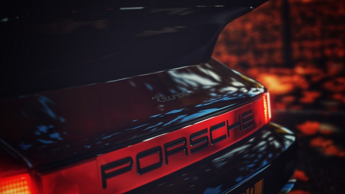 Porsche Turbo taillights in Forza Horizon 4
