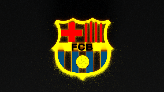 FC Barcelona 3D Logo