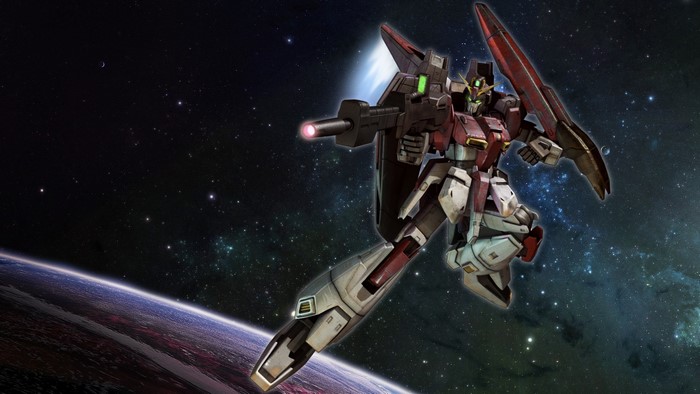 Gundam from Mobile Suit Zeta Gundam in space