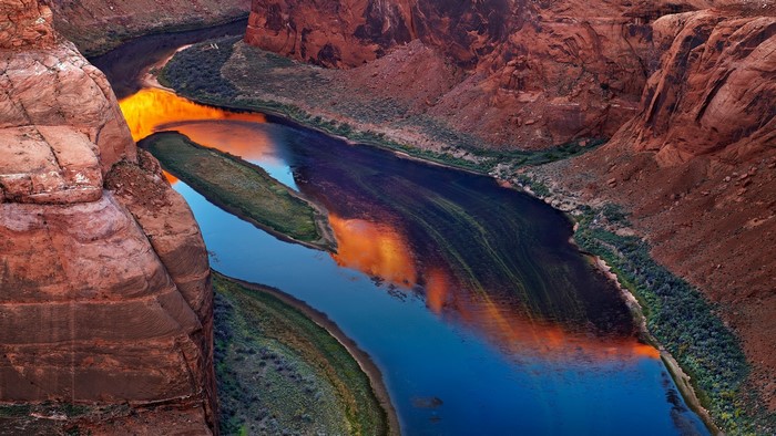 Horseshoe Bend, Colorado River, Arizona, USA