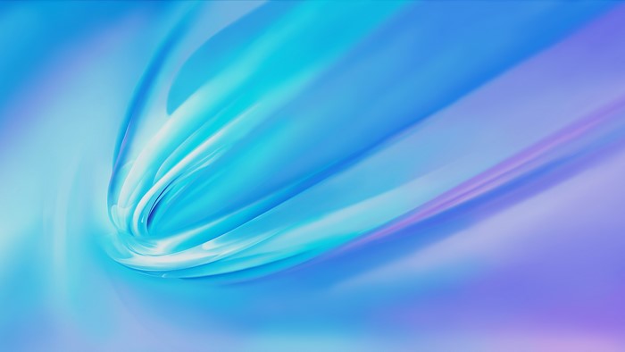 Abstract Cyan and Purple Swirls