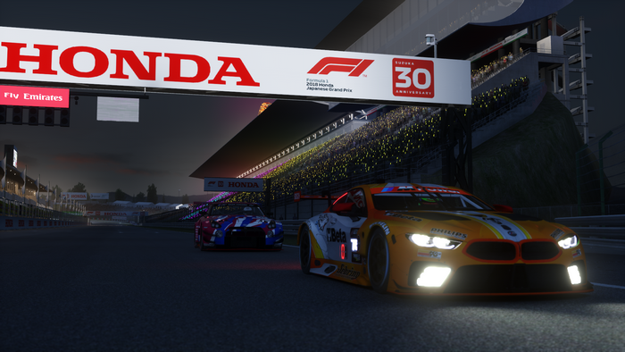 Assetto Corsa: BMW and Nissan GT-R at Suzuka Circuit