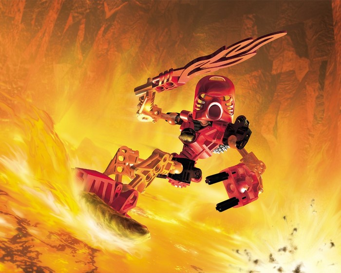 Toa of Fire from Bionicle