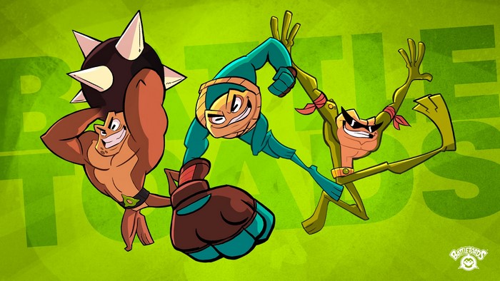 Battletoads characters from Battletoads 2020