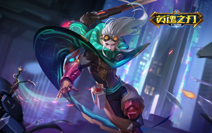 Heroes Evolved Character with Sword and Cape