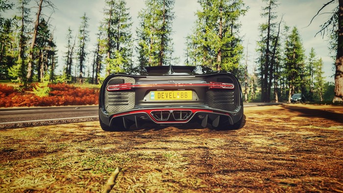 Bugatti Chiron from Forza Horizon 4