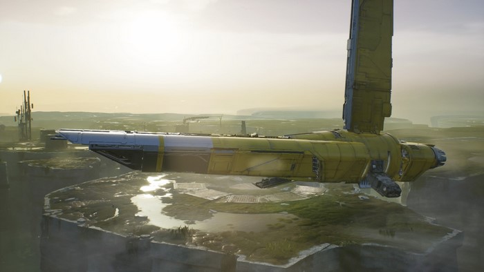 Spaceship from Jedi: Fallen Order