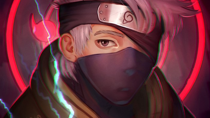 Hatake Kakashi from Naruto artwork