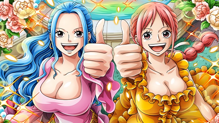 One Piece Characters Rebecca and Nefertari Vivi