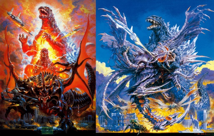 Godzilla vs. Destoroyah and Godzilla vs. SpaceGodzilla