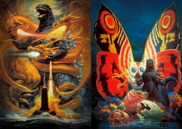 Godzilla vs. King Ghidorah and Mothra