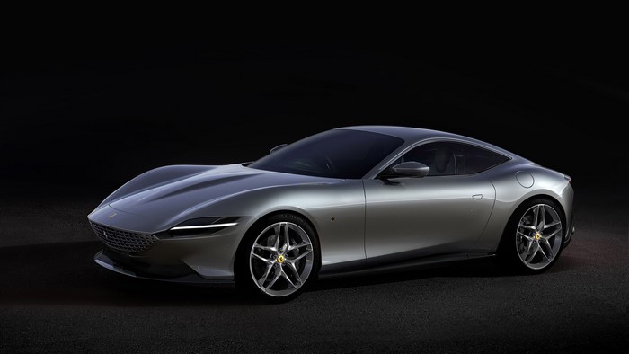 4K Ferrari Roma car