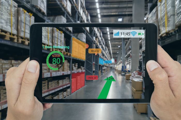 Augmented Reality Warehouse Picking System on Tablet