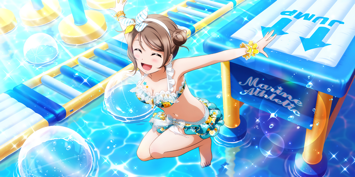 Watanabe You from Love Live! Sunshine!! in a bikini