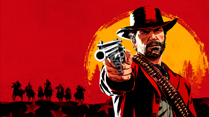 Arthur Morgan with Revolver from Red Dead Redemption 2