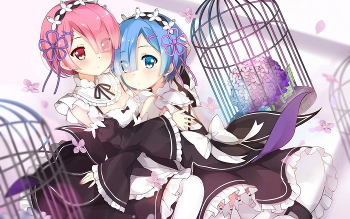 Ram and Rem from Re:Zero