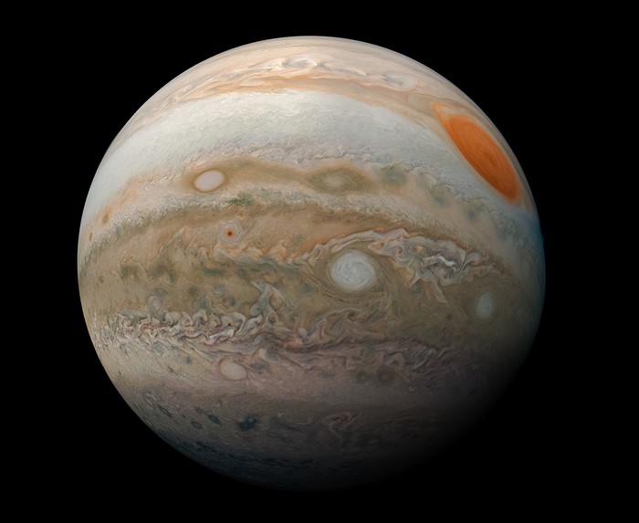 Jupiter, the largest planet in our Solar System