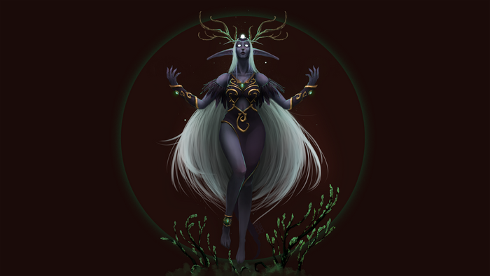 Night Elf Druid from World of Warcraft