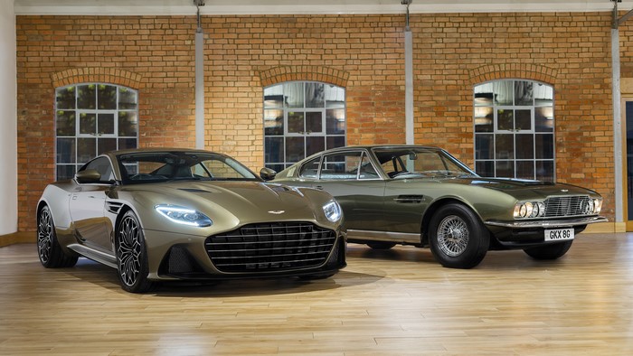 Aston Martin DBS Superleggera and Aston Martin DBS mk1