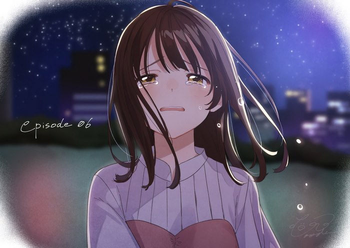 Sayu Ogiwara Crying at Night