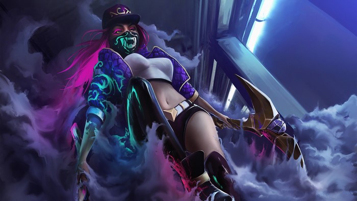 4K Akali from League of Legends KDA