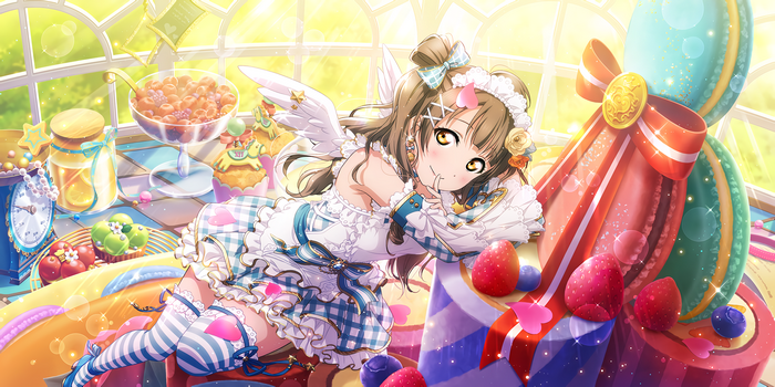 Minami Kotori from Love Live! Series in a sweet-themed outfit