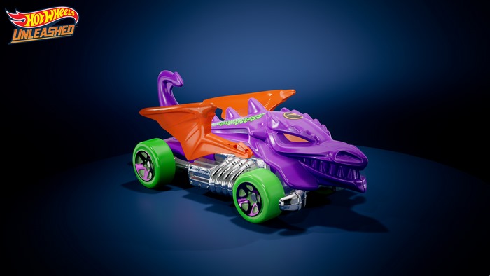 Hot Wheels Unleashed Dragon Car