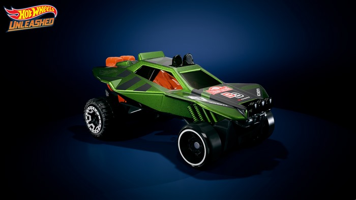 Hot Wheels Unleashed Green Off-Road Buggy
