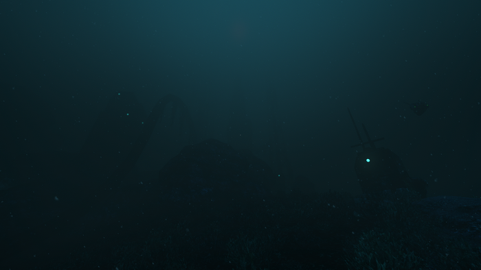 Underwater scene from SOMA video game