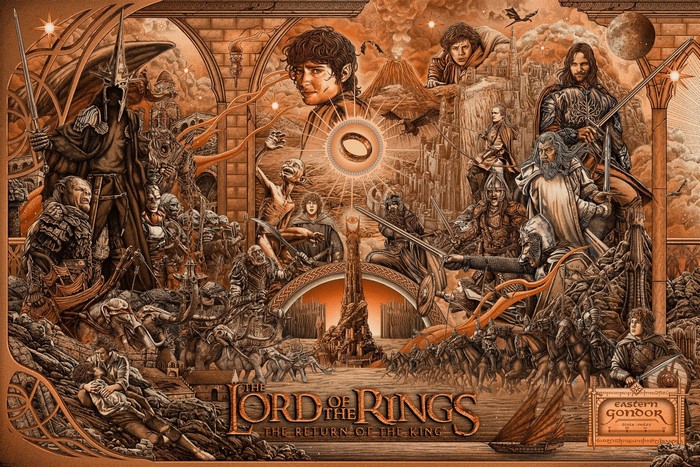 The Lord of the Rings: The Return of the King artwork