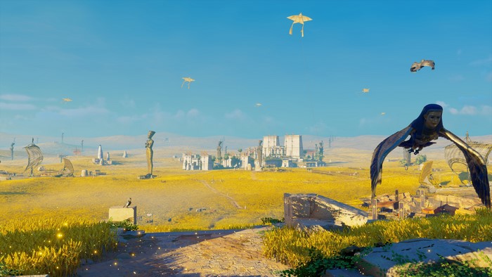 4K Assassins Creed: Origins video game landscape