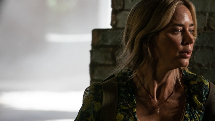 Emily Blunt as Evelyn Abbott in A Quiet Place