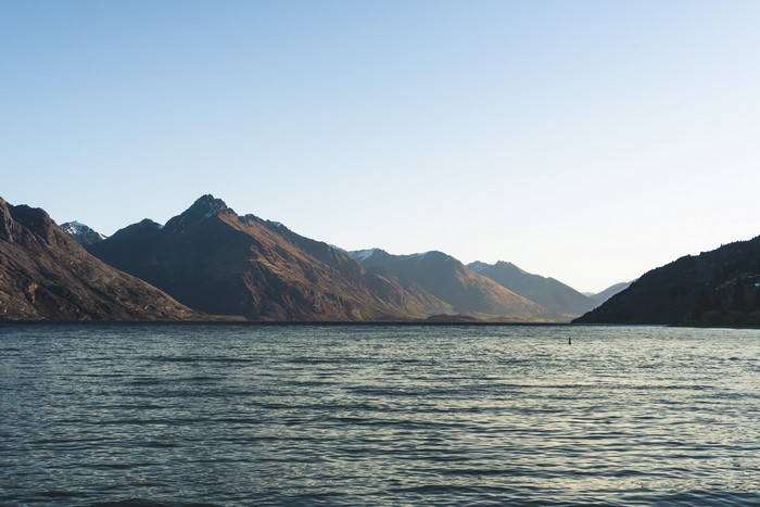 4K Queenstown New Zealand Mountains and Water