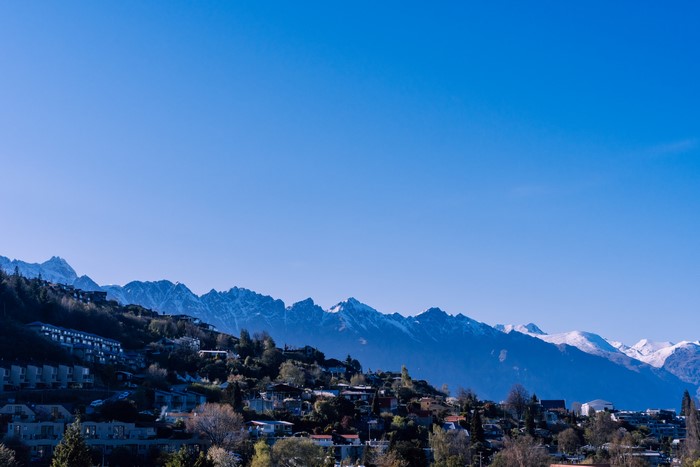 4K New Zealand Mountains and Queenstown Landscape