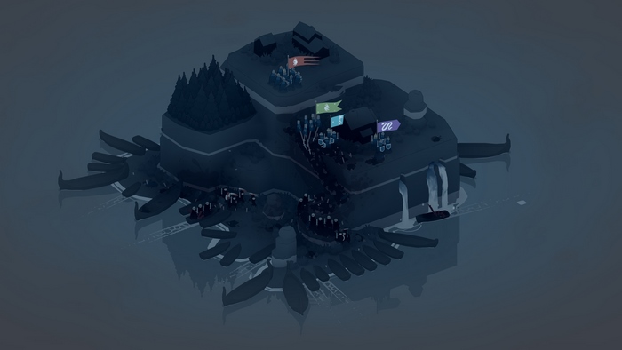 Night Attack on a Medieval Island