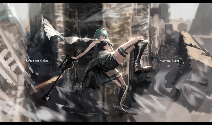 Sinon from Sword Art Online: Phantom Bullet