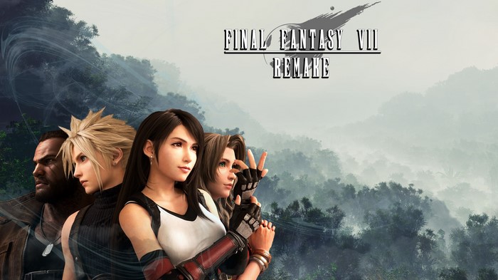 Final Fantasy VII Remake: Cloud, Tifa, Barret, and Aerith