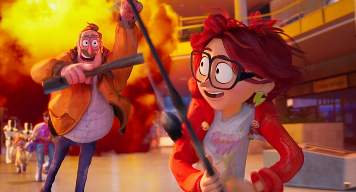 Rick and Katie Mitchell in The Mitchells Vs. The Machines