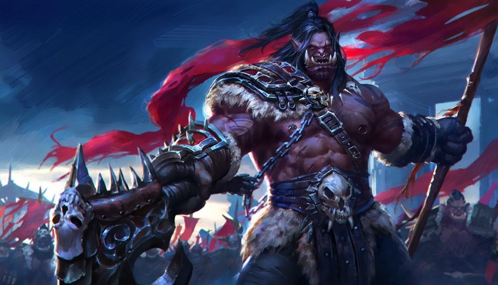 Orc Warrior from World of Warcraft by Qichao Wang