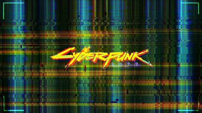 Cyberpunk 2077 Glitch Art 4K