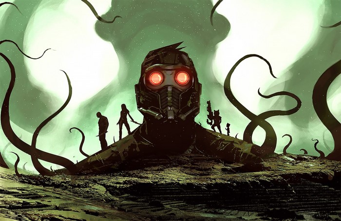 Star-Lord and Guardians of the Galaxy artwork