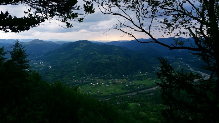 Village in Carpathian Mountains, Ukraine