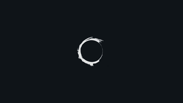 Minimalist Eclipse Artwork