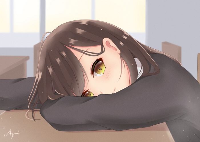 Sayu Ogiwara from Hige wo Soru. Soshite Joshikousei wo Hirou.