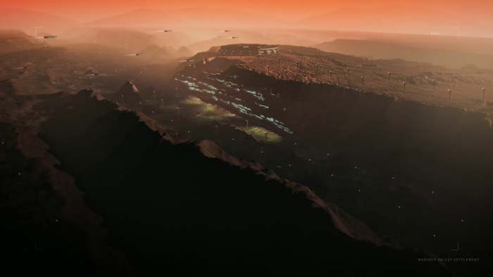 Mariner Valley Settlement from The Expanse