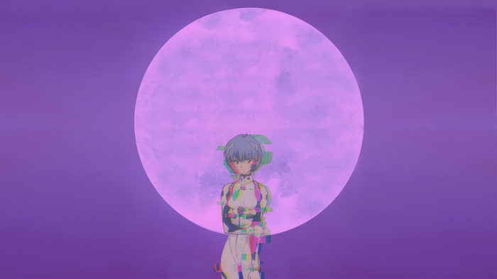 4K Ayanami Rei from Neon Genesis Evangelion