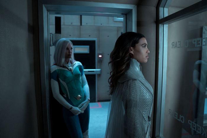Jupiter's Legacy Characters in a Futuristic Setting
