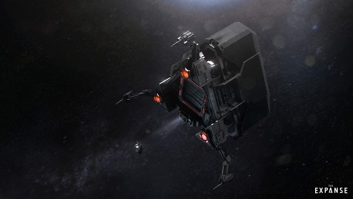 Spaceship from The Expanse