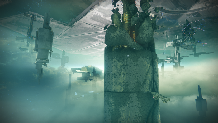 Destiny 2 science fiction video game environment