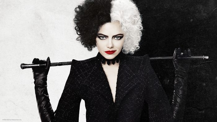 Emma Stone as Cruella de Vil